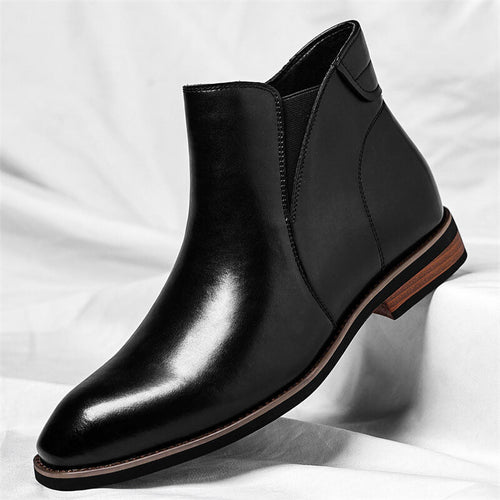 Ankelboots för herrar med elastiska sidopaneler-Footwear for men-Fjallbarn
