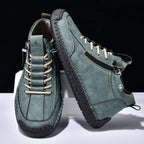Ankelkängor för herrar med dragkedja på sidan och snörning fram-Footwear for men-Fjallbarn