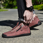 Ankelkängor för herrar med dragkedja på sidan och snörning fram-Footwear for men-Fjallbarn