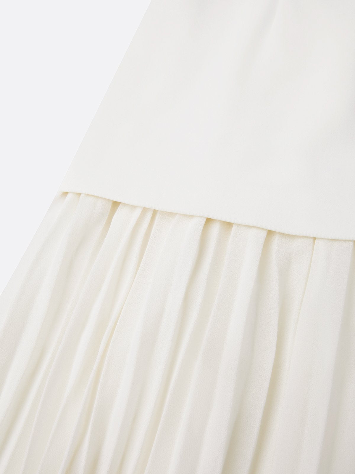 Ärmlös maxiklänning för dam med veckad kjol-Maxi Dress-Fjallbarn