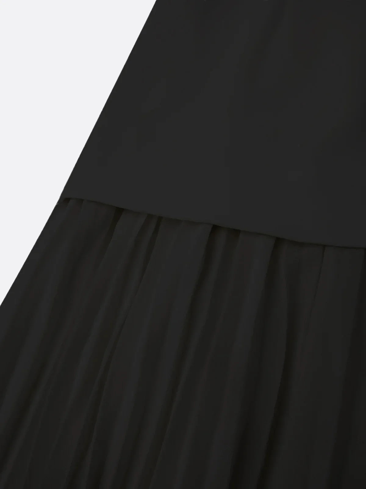 Ärmlös maxiklänning för dam med veckad kjol-Maxi Dress-Fjallbarn