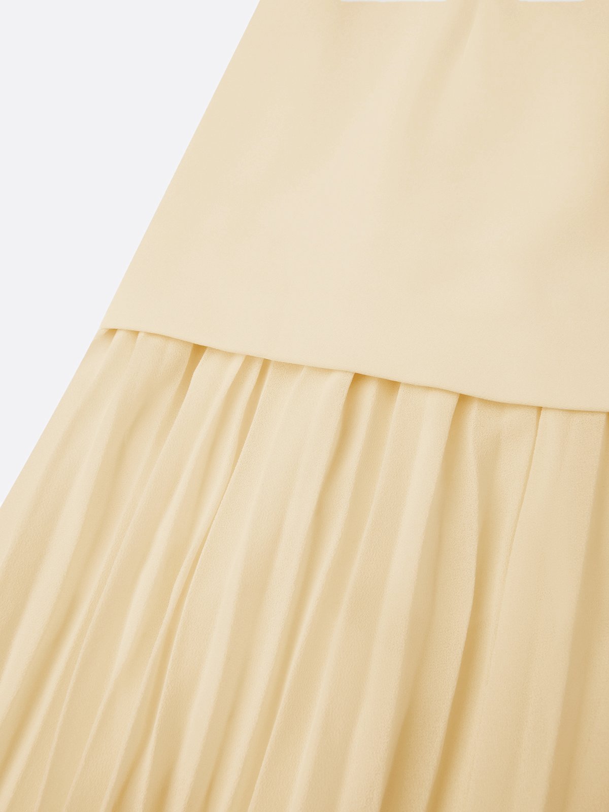 Ärmlös maxiklänning för dam med veckad kjol-Maxi Dress-Fjallbarn