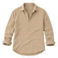 Avslappnad långärmad tröja för män-Shirts for men-Fjallbarn