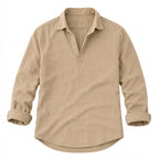 Avslappnad långärmad tröja för män-Shirts for men-Fjallbarn