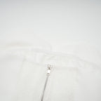 Axelbandslös topp med 3D-blomapplikation för dam-Tops for women-Fjallbarn