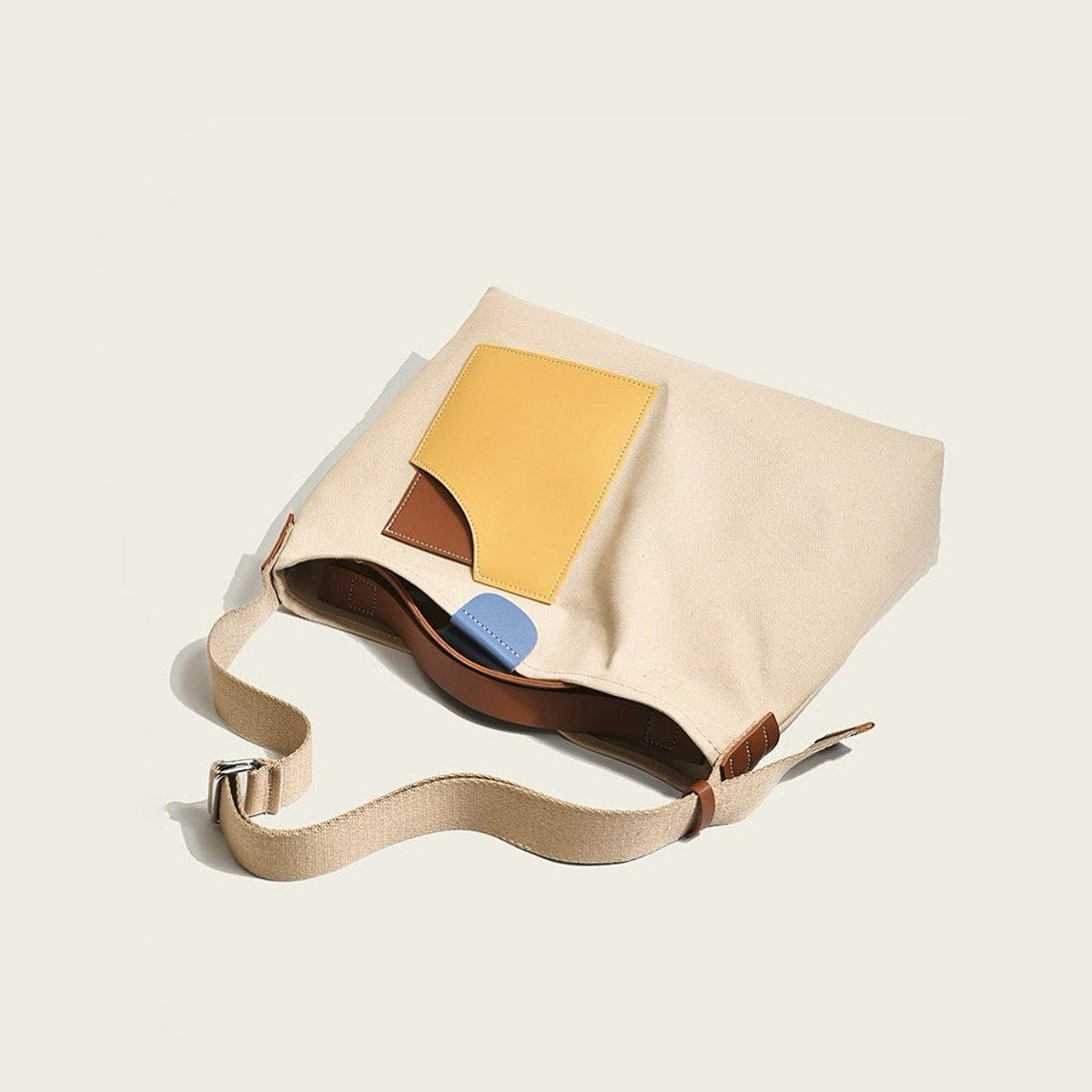 Axelremsväska i canvas för dam-Accessories for Women-Fjallbarn