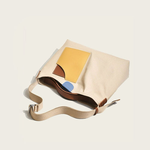 Axelremsväska i canvas för dam-Accessories for Women-Fjallbarn