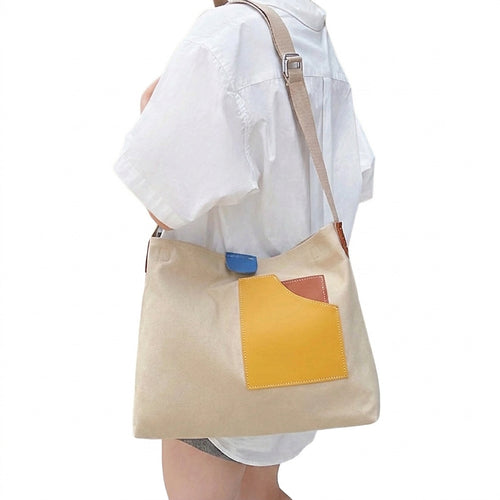 Axelremsväska i canvas för dam-Accessories for Women-Fjallbarn