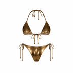 Bikiniset i metallisk finish för dam-Swimwear for Women-Fjallbarn