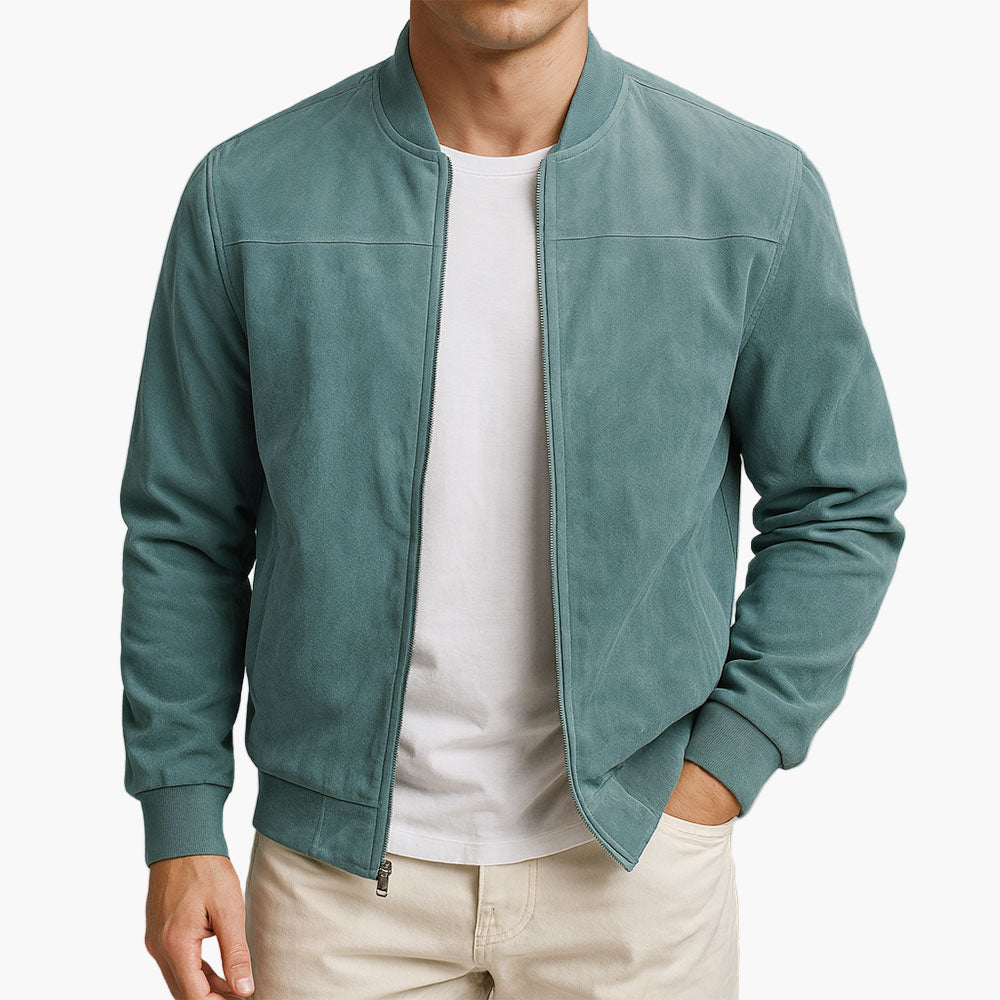 Bomberjacka för herrar med ståkrage-Jackets for men-Fjallbarn