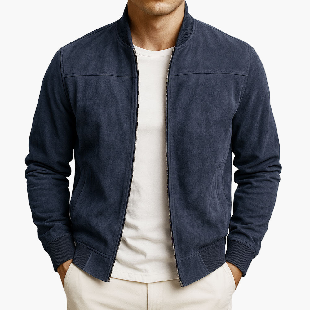 Bomberjacka för herrar med ståkrage-Jackets for men-Fjallbarn