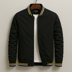Bomberjacka för män med randiga detaljer-Jackets for men-Fjallbarn