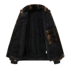 Bomberjacka i fuskpäls för dam-Jacket for women-Fjallbarn