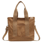 Canvasväska för dam med justerbar axelrem-Accessories for Women-Fjallbarn
