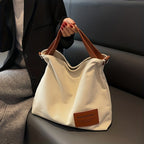 Canvasväska för dam med justerbar axelrem-Accessories for Women-Fjallbarn