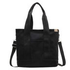 Canvasväska för dam med justerbar axelrem-Accessories for Women-Fjallbarn