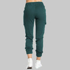 Cargo-joggerbyxor för dam med dragsko i midjan-Pants for Women-Fjallbarn