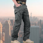 Cargobyxor för män med ficklock-Pants for Men-Fjallbarn