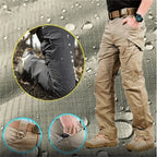 Cargobyxor för män med ficklock-Pants for Men-Fjallbarn