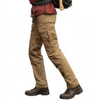 Cargobyxor för män med ficklock-Pants for Men-Fjallbarn
