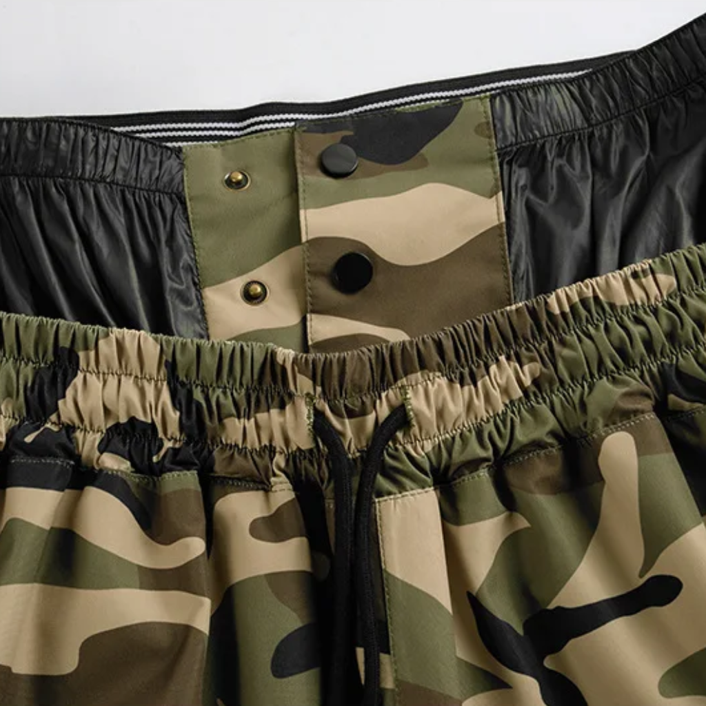 Cargobyxor med kamouflagemönster för herr-Pants for Men-Fjallbarn