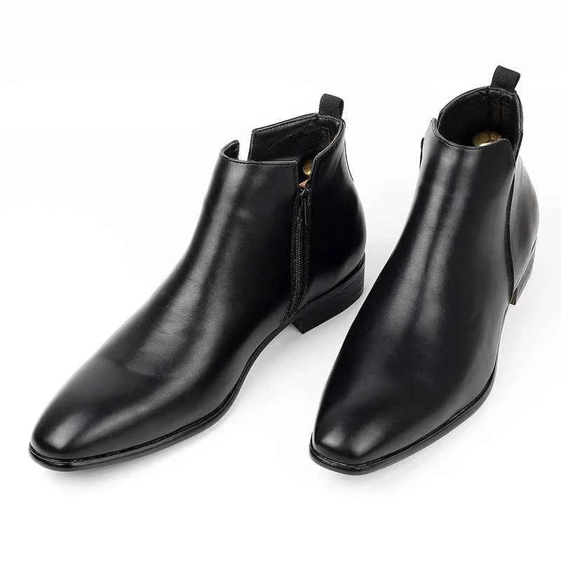 Chelsea-boots för herrar med dragflikar-Footwear for men-Fjallbarn