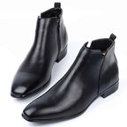 Chelsea-boots för herrar med dragflikar-Footwear for men-Fjallbarn