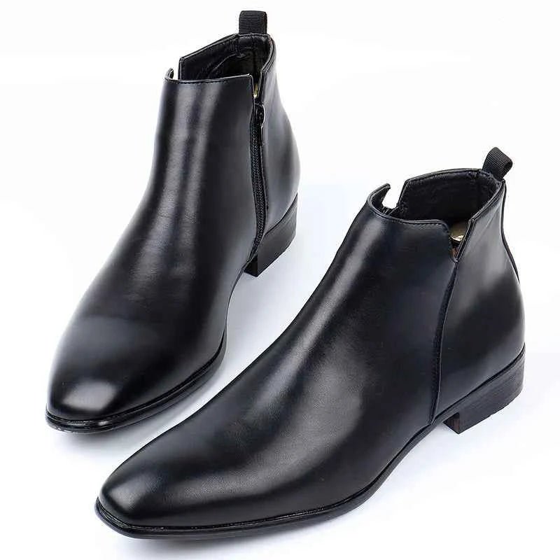 Chelsea-boots för herrar med dragflikar-Footwear for men-Fjallbarn