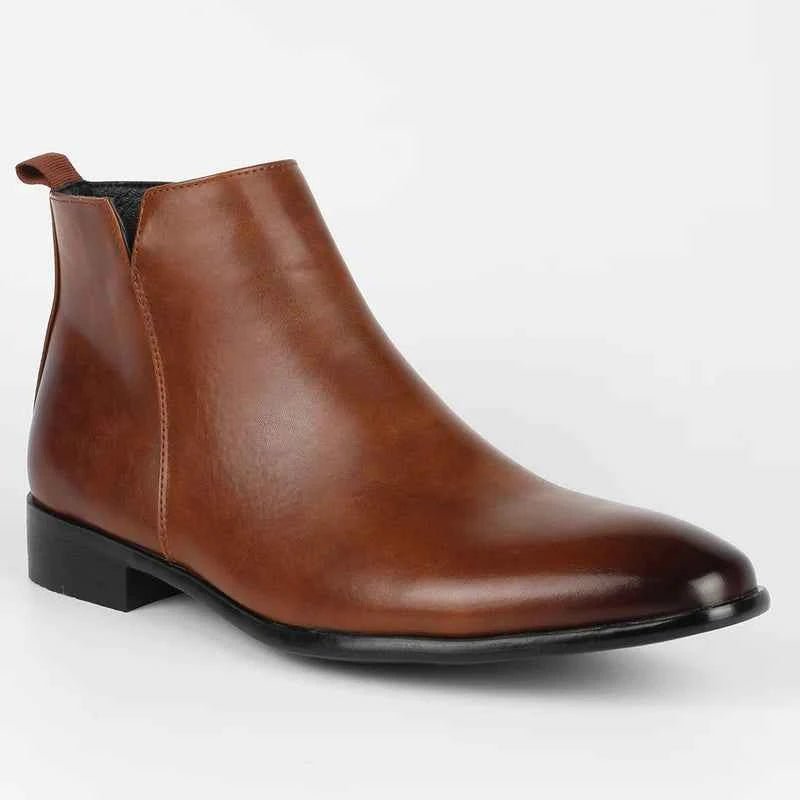 Chelsea-boots för herrar med dragflikar-Footwear for men-Fjallbarn