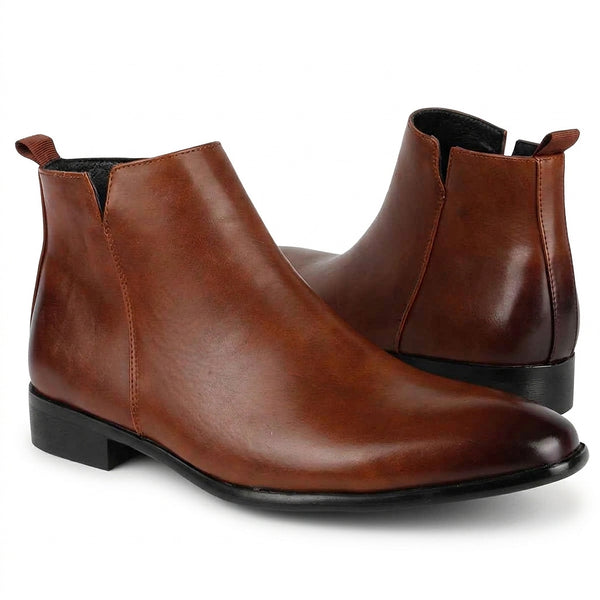Chelsea-boots för herrar med dragflikar-Footwear for men-Fjallbarn
