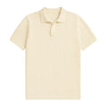 Chevronstickad kortärmad pikétröja för herr-Shirt for men-Fjallbarn