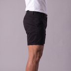 Chinoshorts för herrar med uppvikt fåll-Shorts for men-Fjallbarn