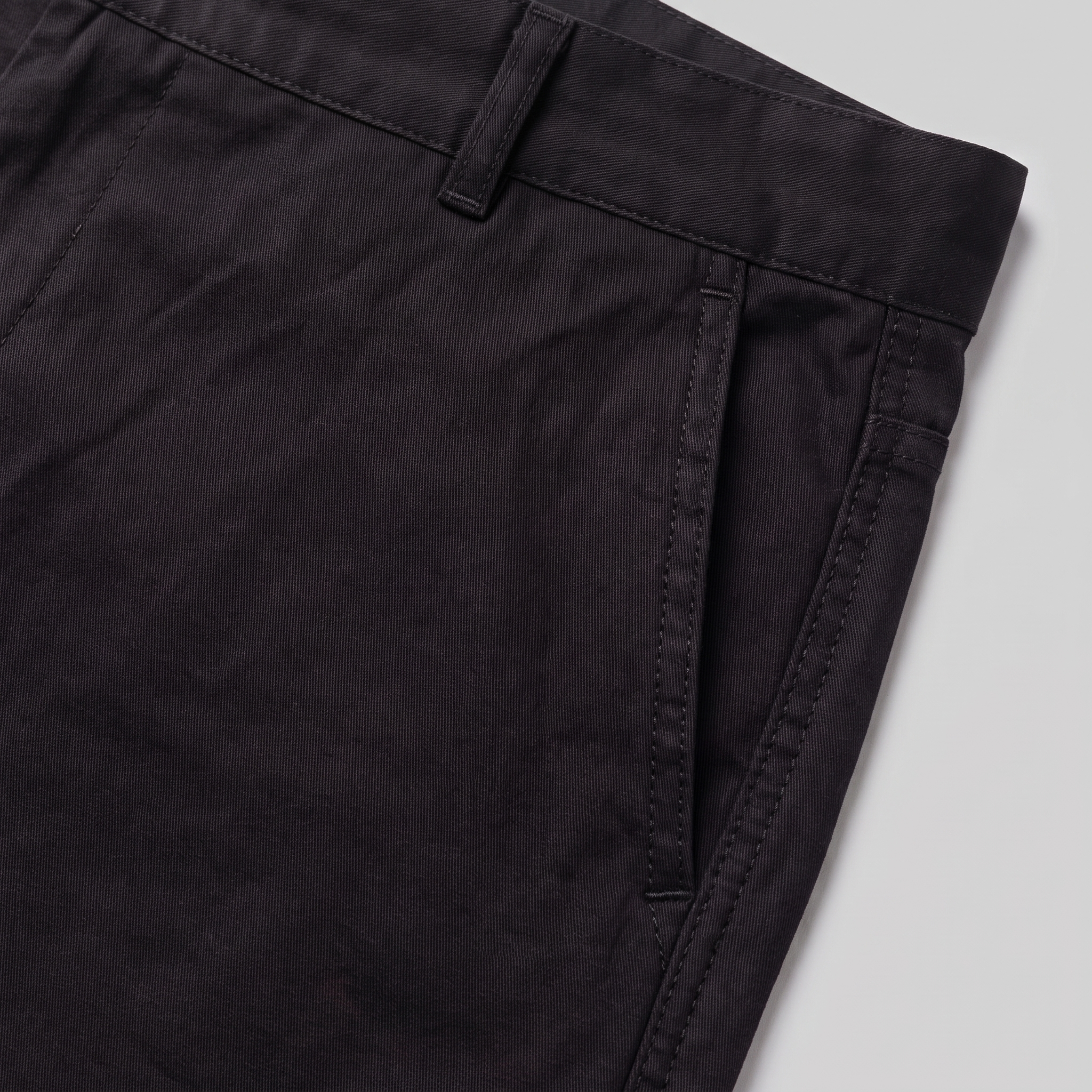 Chinoshorts för herrar med uppvikt fåll-Shorts for men-Fjallbarn