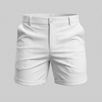Chinoshorts för herrar med uppvikt fåll-Shorts for men-Fjallbarn