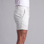Chinoshorts för herrar med uppvikt fåll-Shorts for men-Fjallbarn