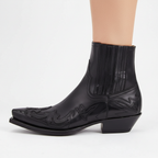 Cowboyboots för dam med dekorativa sömmar-Footwear for women-Fjallbarn