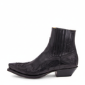 Cowboyboots för dam med dekorativa sömmar-Footwear for women-Fjallbarn