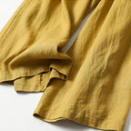 Dam Byxor med Vid Bensiluett och Hög Midja-Pant for women-Fjallbarn