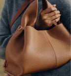 Dam Handväska med topphandtag och sömdetaljer-Accessories for women-Fjallbarn