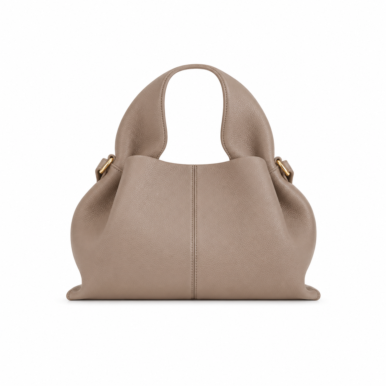 Dam Handväska med topphandtag och sömdetaljer-Accessories for women-Fjallbarn