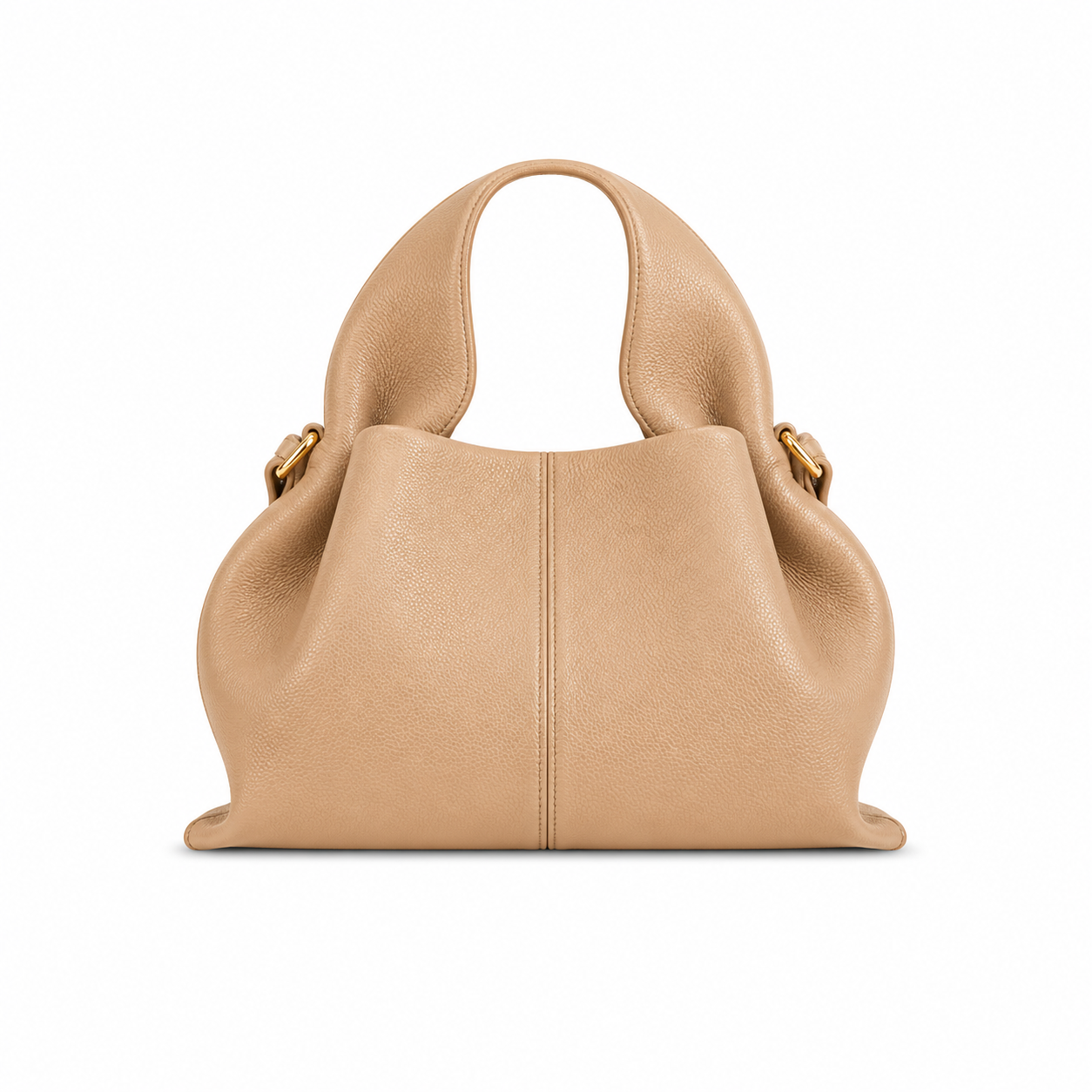 Dam Handväska med topphandtag och sömdetaljer-Accessories for women-Fjallbarn
