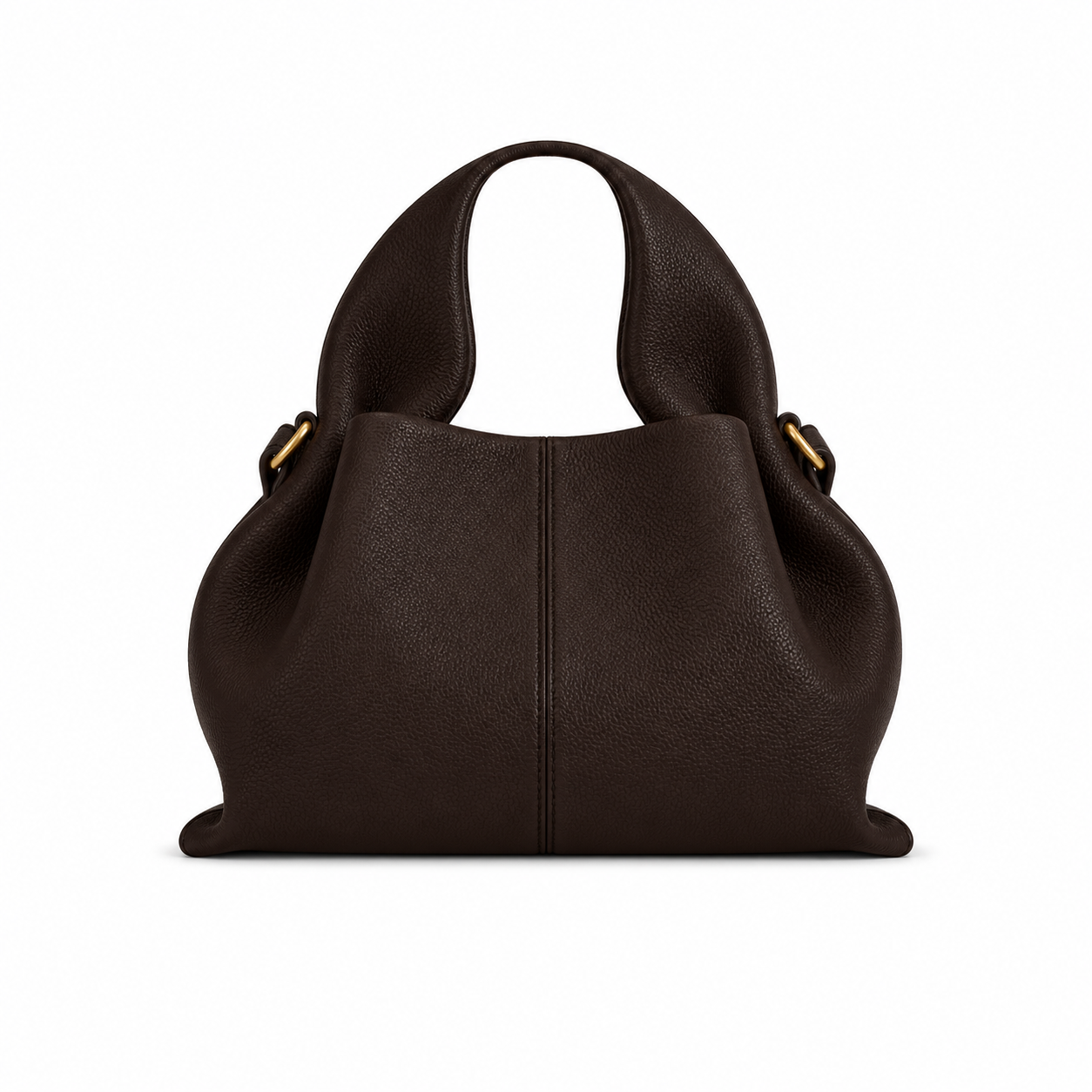 Dam Handväska med topphandtag och sömdetaljer-Accessories for women-Fjallbarn