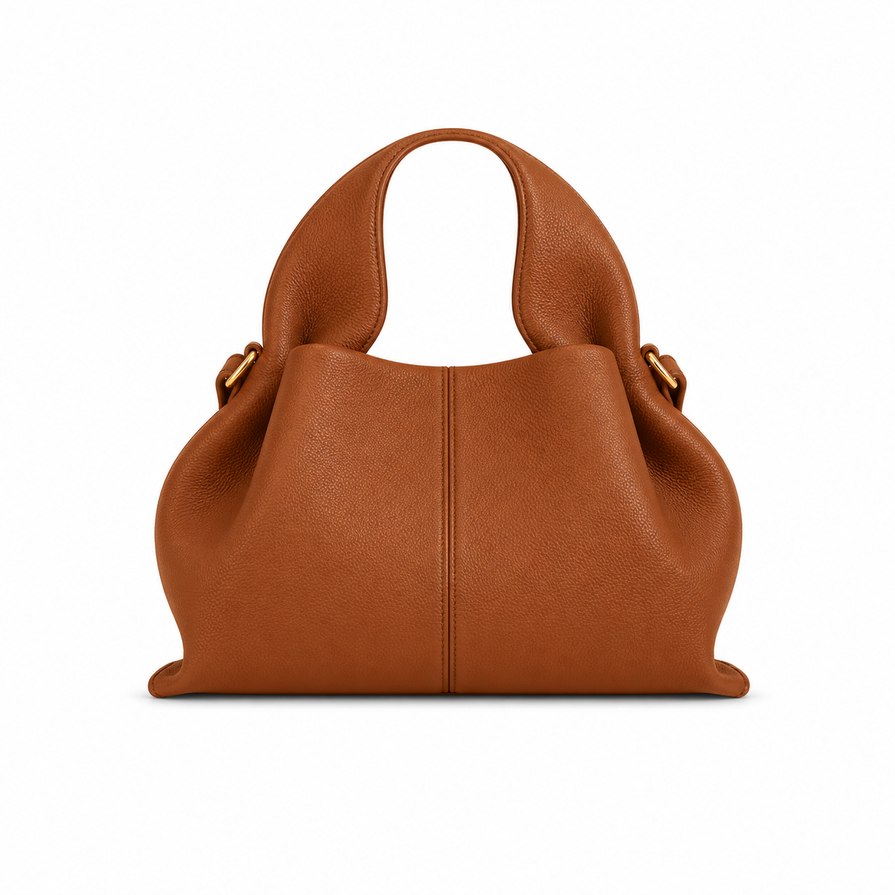 Dam Handväska med topphandtag och sömdetaljer-Accessories for women-Fjallbarn
