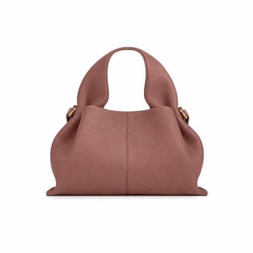 Dam Handväska med topphandtag och sömdetaljer-Accessories for women-Fjallbarn