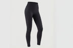 Dam Leggings med Hög Midja och Sömlös Struktur med Texturerade Paneler-Leggins for women-Fjallbarn