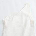 Dam Maxiklänning med One-Shoulder Design-Maxi Dress-Fjallbarn