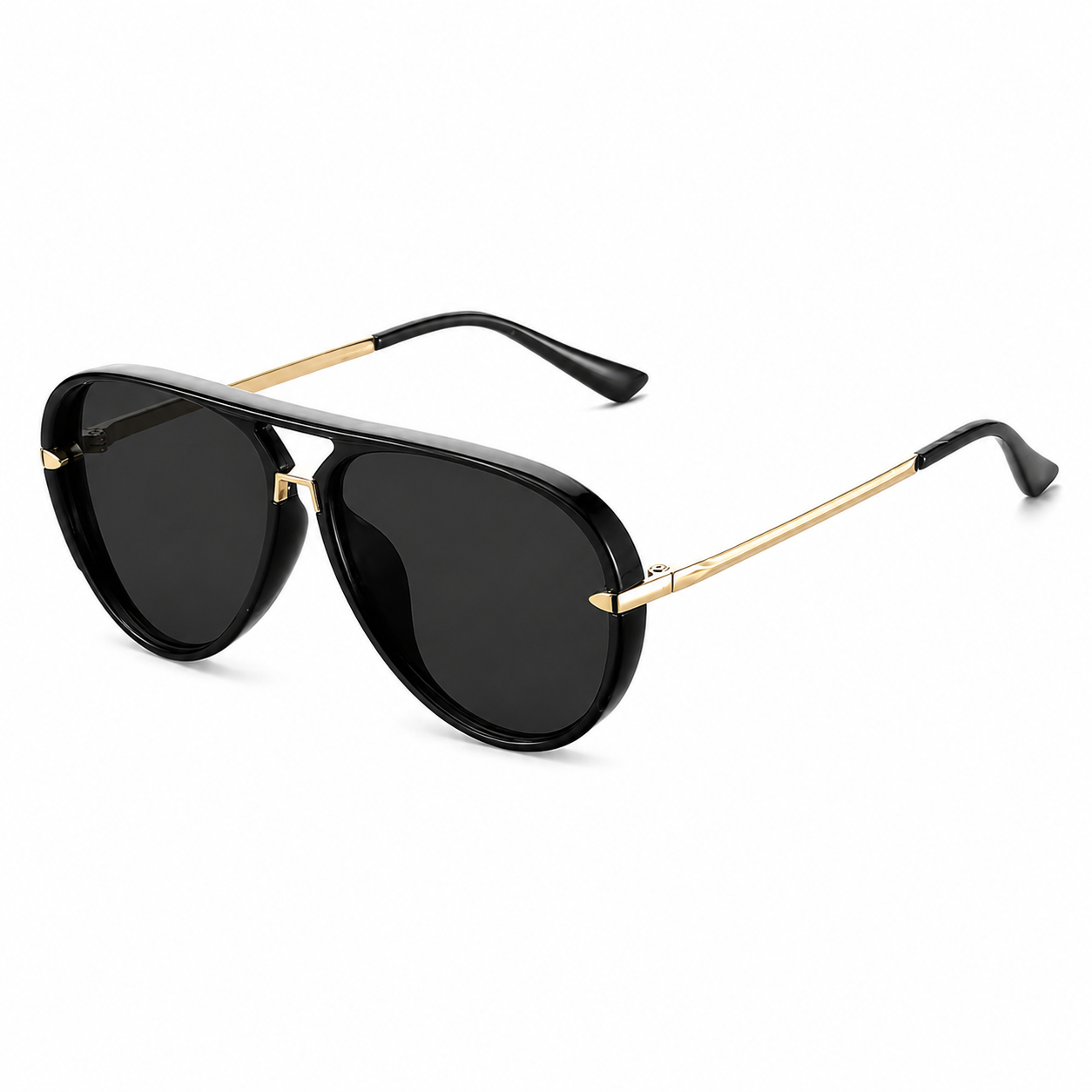 Dam Oversized Solglasögon med Dubbelbro-Glasses for women-Fjallbarn