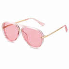 Dam Oversized Solglasögon med Dubbelbro-Glasses for women-Fjallbarn