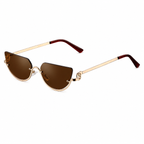 Dam Solglasögon med kantlösa glas och raka bågar-Glasses for women-Fjallbarn