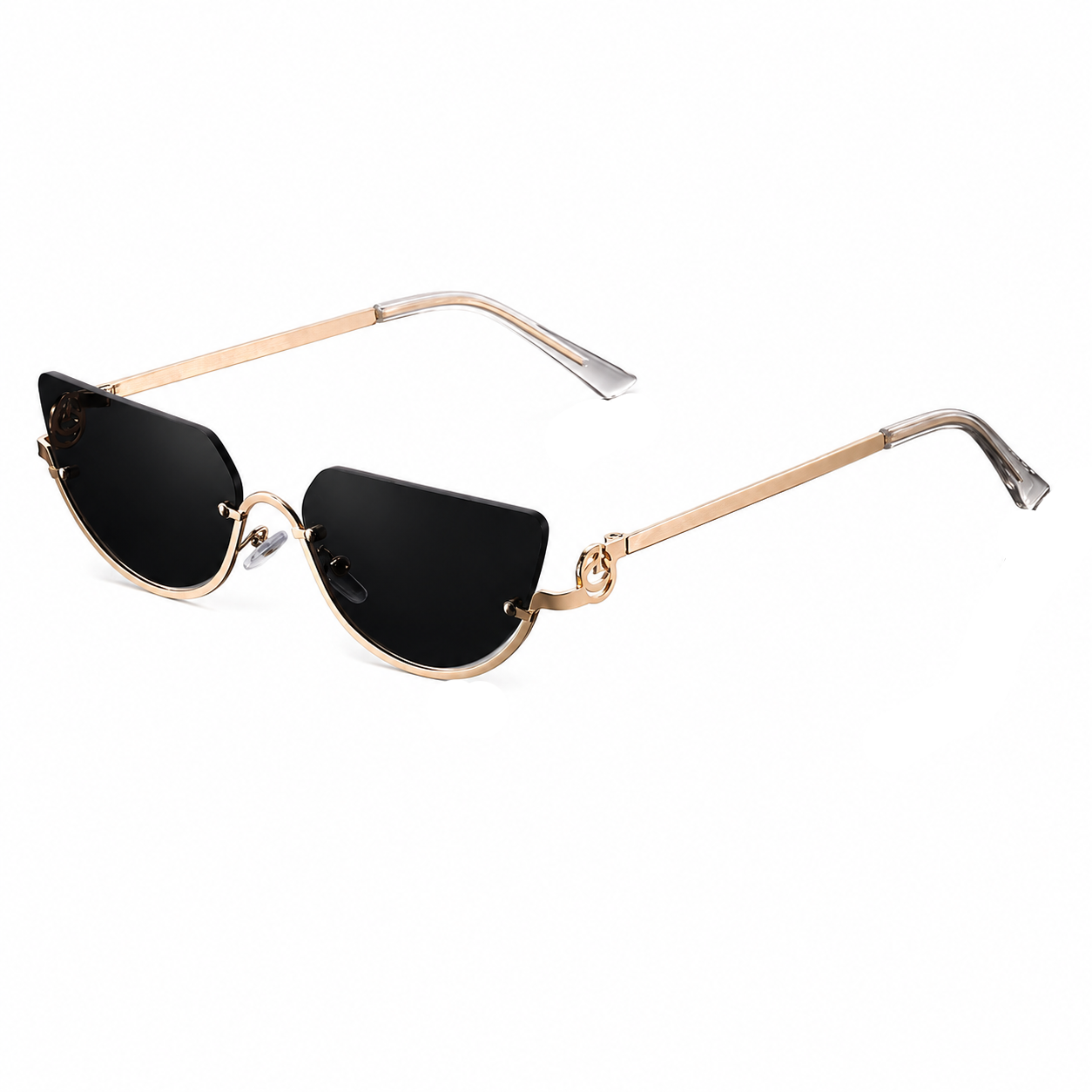 Dam Solglasögon med kantlösa glas och raka bågar-Glasses for women-Fjallbarn